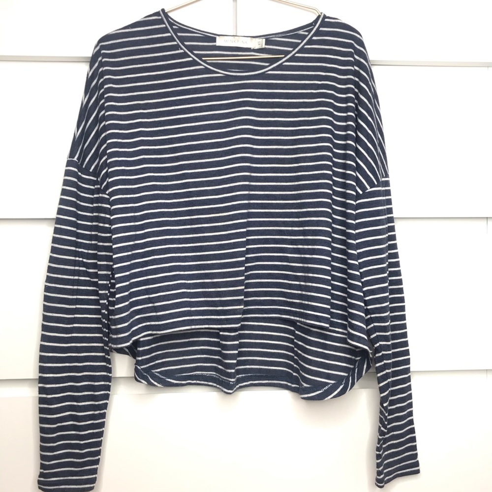Boxy Striped Long Sleeve